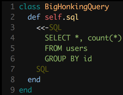 Without syntax highlighting