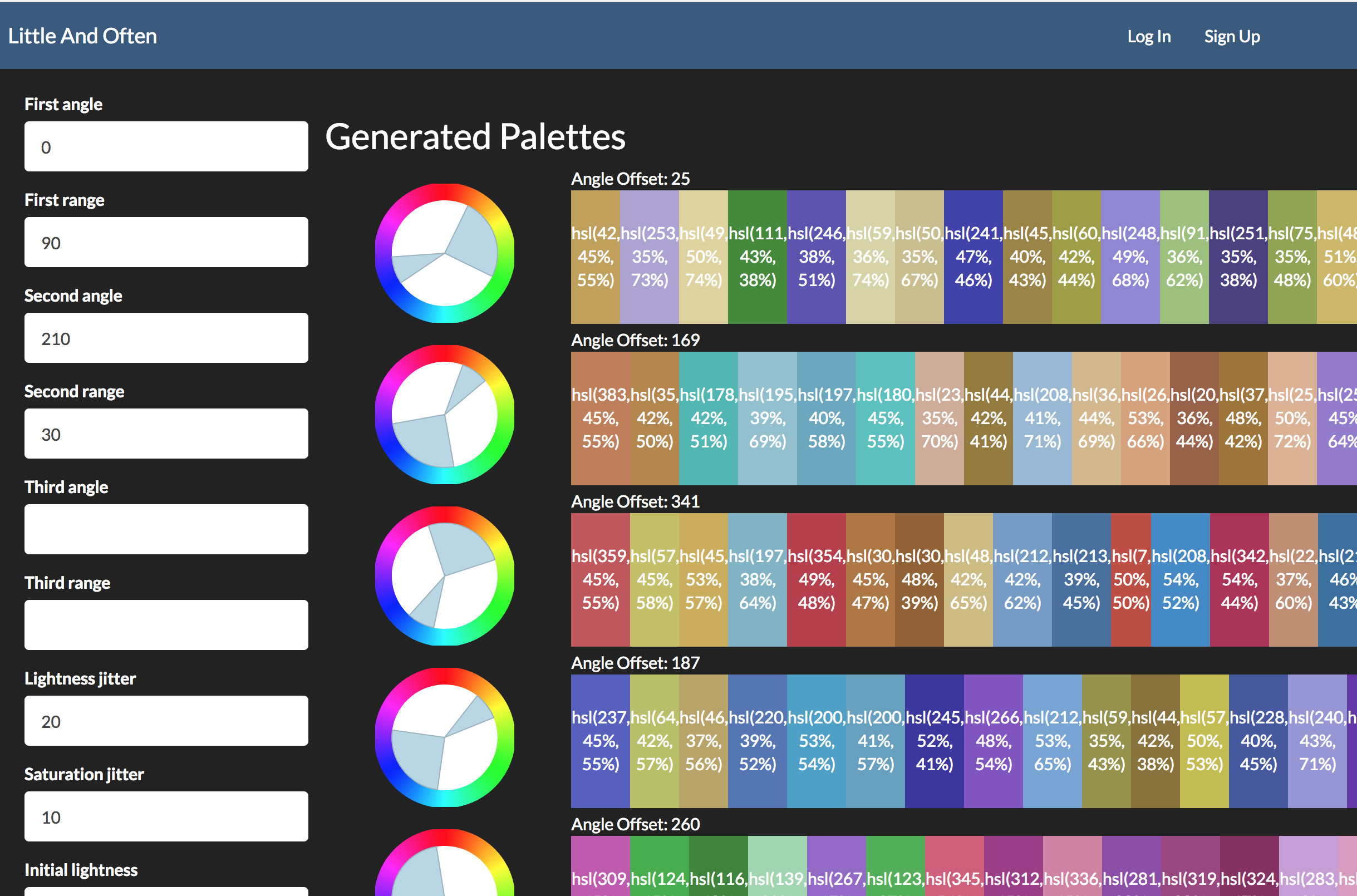 Tri Color Palette - Clown